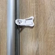 Замок для шкафа-купе 2 шт. BS-19 WHITE - изображение 6