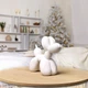 Статуэтка декоративная "собака из шарика" DH-ST-06 WHITE - изображение 4