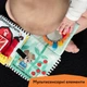 Книжка мягкая развивающая Baby Einstein Counting at the Farm (17303) (074451173033) - изображение 4