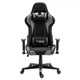 Компьютерное кресло PlayMaker Supreme Gaming 94559 чёрно-серое ткань, 138×68×49 см, 120 кг - изображение 4