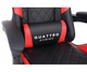 Компьютерное кресло CARBON Quattro Gaming чёрно-красное экокожа, 133×63×49 см, 120 кг - изображение 9