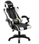 Крісло геймерське Extreme Series EXT ONE WHIRE чорно-біле екошкіра, 133×63×49 см, 120 кг - зображення 1