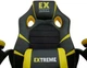 Геймерське крісло Extreme EX Yellow чорно-жовте екошкіра + мембранна тканина, 117×65×49 см, 120 кг - зображення 6
