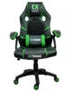 Игровое кресло SERIES EX Green чёрно-зелёное экокожа + мембранная ткань, 117×65×49 см, 120 кг - изображение 1