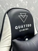 Компьютерное кресло CARBON Quattro Gaming чёрно-белое экокожа + металл, 123×63×50 см, 120 кг - изображение 7