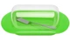 Масленка с ножом Frico FRU-066-Green зеленая пластиковая - изображение 2