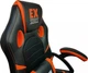 Игровое кресло Extreme EX Orange чёрно-оранжевое экокожа + мембранная ткань, 117×65×49 см, 120 кг - изображение 4