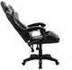 Крісло геймерське Madrex EXT ONE GRAY чорно-сіре екошкіра, 133×63×49 см, 120 кг - зображення 3