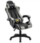 Крісло геймерське Madrex EXT ONE GRAY чорно-сіре екошкіра, 133×63×49 см, 120 кг - зображення 9