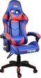 Компьютерное кресло Extreme GT синее экокожа, 133×64×50 см, 120 кг - изображение 4