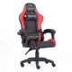 Компьютерное кресло CARBON Quattro Gaming чёрно-красное экокожа + металл, 123×63×50 см, 120 кг - изображение 1