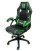Геймерське крісло Extreme EX Green чорно-зелене екошкіра + мембранна тканина, 117×65×49 см, 120 кг - зображення 4