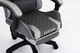 Компьютерное кресло Infini Core серое ткань + пластик, 125×61×49 см, 120 кг - изображение 3