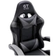 Компьютерное кресло Extreme GT чёрно-серое экокожа, 133×64×50 см, 120 кг - изображение 6