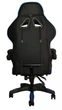 Игровое кресло Extreme 0078 чёрно-синее экокожа + металл, 124×63×63 см, 180 кг - изображение 4