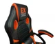 Игровое кресло SERIES EX Orange чёрно-оранжевое экокожа + мембранная ткань, 117×65×49 см, 120 кг - изображение 5