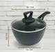 Ковш мраморный Edenberg EB-3330 со стеклянной крышкой 1,7 л - изображение 4
