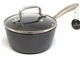 Ковш Edenberg EB-3674 с гранитным покрытием и крышкой 1,8 л - изображение 1