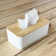 Органайзер для салфеток MBM HOME "Scandinavia" FH-42 WHITE/WOOD белый/дерево - изображение 2