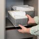 Ящик для хранения MBM HOME TH-28 LIGHT GRAY светло-серый - изображение 3