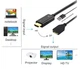 Адаптер перетворювач конвертер HDMI - DisplayPort з живленням USB. SmartGo - зображення 3