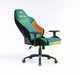 Компьютерное кресло Ergo System G20 зелёно-жёлтое ткань, 138×68×49 см, 120 кг - изображение 6