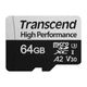 Карта памяти Transcend 64GB microSDXC class 10 UHS-I U3 A2 (TS64GUSD340S) (17049) - изображение 2