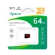 Карта пам'яті microSDXC (UHS-1) Apacer 64Gb class 10 V10 A1 R100MB/s (AP64GMCSX10UB-RA) (8749) - зображення 2