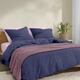 Плед покрывало COSAS Aurora Waffle Weave 75x95 см Лавандовый - изображение 3