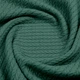 Плед покрывало косичка COSAS Eucalyptus Knitted Braid 240х260 см Зеленый - изображение 4