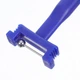 Набір логопедичних зондів 4 шт для міогімнастики та розвитку мовлення з кулькою, тренажер для язика, синій - зображення 7