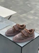 Жіночі уги зимові темно коричневі короткі однотонні утеплені брендові UGG 39 (25,5) (375332) - зображення 7