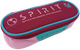 Пенал шкільний Spirit 23x9x7 см поліестер Бордово-рожевий - зображення 3