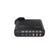 Сетевое зарядное устройство LDNIO A6140C с LED дисплеем 3 x USB, 3 x Type-C, технология GaN,PD3.0 140W/QC4.0 Черный - изображение 1