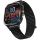 Мужские Умные Часы Uwatch Nano Nylon Черные Стальные Gps Bluetooth 5.0 (375374) - изображение 8