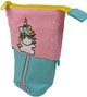 Пенал-органайзер Pop-up Pencil Case Stephen Joseph 17(10)x12x6 см полиэстер Розовый с салатовым - изображение 4