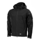 Куртка чоловіча M-TAC Soft Shell 20201002 XS, чорний - зображення 4