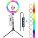 Набір блогера "Кільцева лампа LED Ring MJ 26 RGB (26 см) та Bluetooth пульт для смартфона" - зображення 1