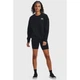 Жіночий світшот Under Armour Essential Flc OS Crew 1379475-001 xs, чорний - изображение 1
