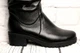 Женские сапоги средней длины кожаные черные размер 39. Footstep код-(495) - изображение 2