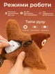 Мягкая шевелящаяся игрушка для кота и кошки птичка интерактивная игрушка для активного кота прыгающая летающая со звуками аккумуляторная - изображение 4