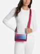 Сумка кросс-боди через плечо женская из искусственной кожи маленькая Michael Kors Jet Set 267125201 Красная (1159850849) - изображение 2