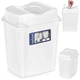 Кошик для сміття Orion 731338 пластиковий 9 л Білий (8592381170974) - зображення 2