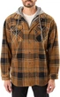 Теплая куртка-шерпа Smith's Workwear Sherpa-Lined Microfleece Shirt Jacket Color: Brown-467 (S3215FC2) 2XL - изображение 1