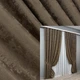 Комплект готовых штор VR-Textil Жаккард Sultan YL № 1203ш Коричневый 150х270 см 2 шт (33-0030) - изображение 1