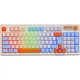 Клавіатура Maxxter KBGW-3C01-UA Wireless UA White (KBGW-3C01-UA) - зображення 1