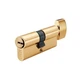 Циліндр LINDE A6Р 30x30Т ключ-вороток 60 мм полірована латунь (A6P30/30T PB) - зображення 1