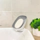 Мыльница на присоске MBM HOME BP-38 WHITE/GRAY бело-серая - изображение 11