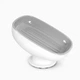 Мыльница на присоске MBM HOME BP-38 WHITE/GRAY бело-серая - изображение 12