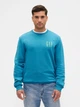Свитшот на флисе мужской GAP 685748840 2XL Бирюзовый (1159850734) - изображение 1
